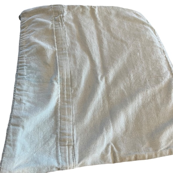 2- Carol&Frank Throw/ Accent Pillow Cover With Tassles, Woven, Cotton, Organic - Picture 4 of 6